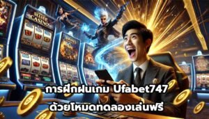 การฝึกฝนเกม Ufabet747 ด้วยโหมดทดลองเล่นฟรี-3