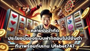 คลายข้อจำกัด ประโยชน์ของระบบฝากถอนไม่มีขั้นต่ำที่มาพร้อมกับเกม Ufabet747-4