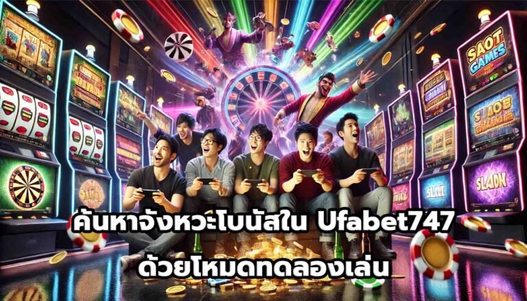 ค้นหาจังหวะโบนัสใน Ufabet747 ด้วยโหมดทดลองเล่น-10