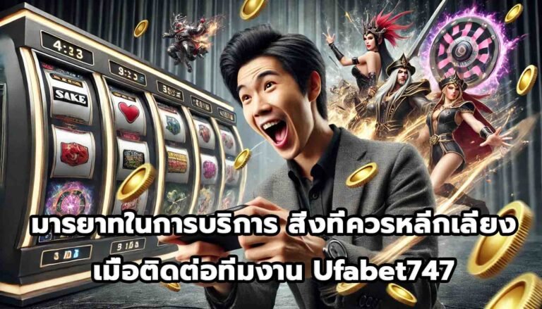 มารยาทในการบริการ สิ่งที่ควรหลีกเลี่ยงเมื่อติดต่อทีมงาน Ufabet747-5